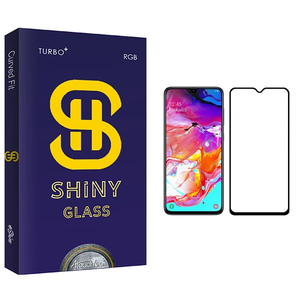 محافظ صفحه نمایش آتوچبو مدل Shiny Glass مناسب برای گوشی موبایل سامسونگ Galaxy A70