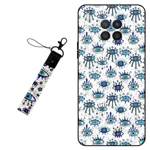 Megafone Devil eye 6464 Cover for Honor 50 Lite With Wrist strap