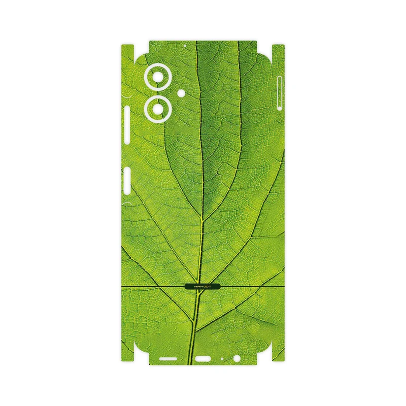 برچسب پوششی ماهوت مدل Leaf_Texture-FullSkin مناسب برای گوشی موبایل سامسونگ Galaxy A06