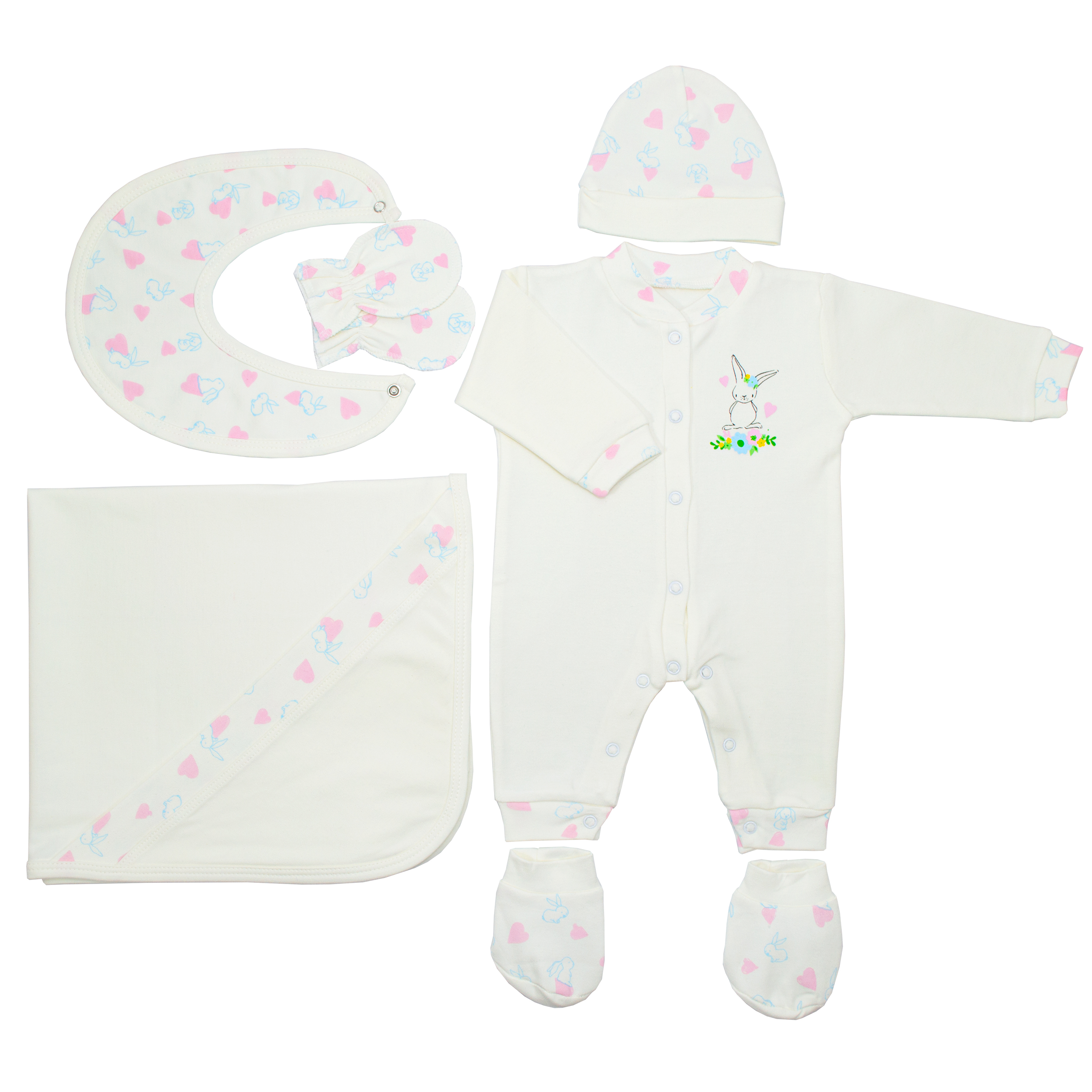 ست 6 تکه لباس نوزادی مادرکر مدل 105