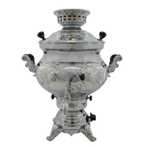  سماور گازی پرتو گستر مدل نادیا کد 109 ظرفیت 10 لیتر