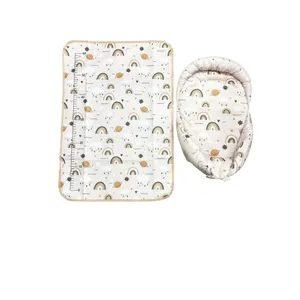 آغوشی نوزاد طرح رنگین کمان کد ST098