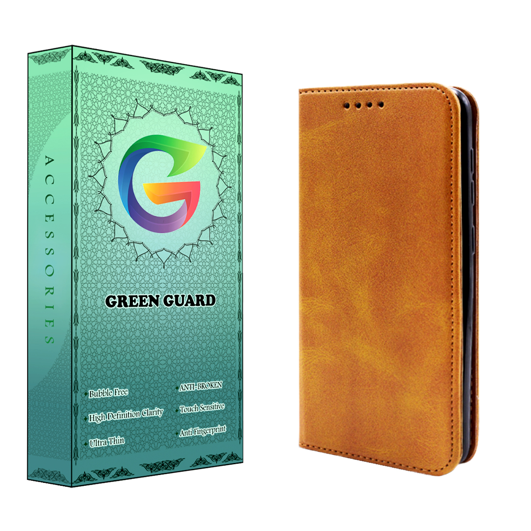 کیف کلاسوری گرین گارد مدل چرمی کد Ggi5 مناسب برای گوشی موبایل سامسونگ Galaxy J2 Prime