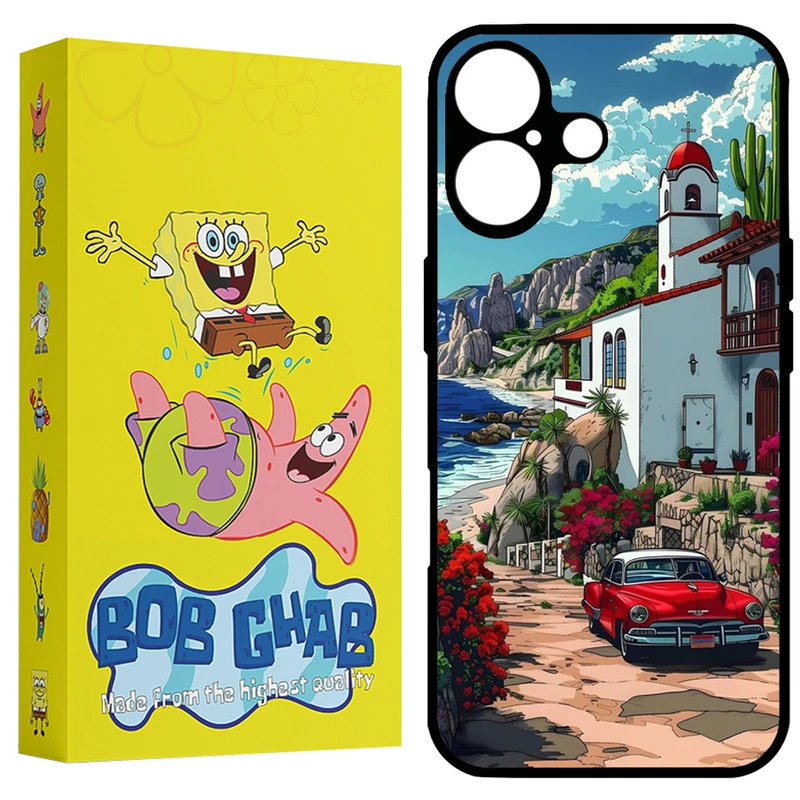 کاور باب قاب طرح ماشین مدل BCP16 مناسب برای گوشی موبایل اپل iPhone 16