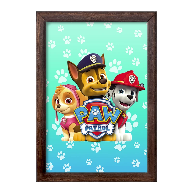 تابلو خندالو طرح انیمیشن سگ های نگهبان کد 26938