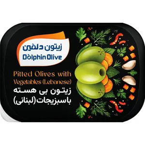 زیتون پرورده زیتون دلفین - 250 گرم