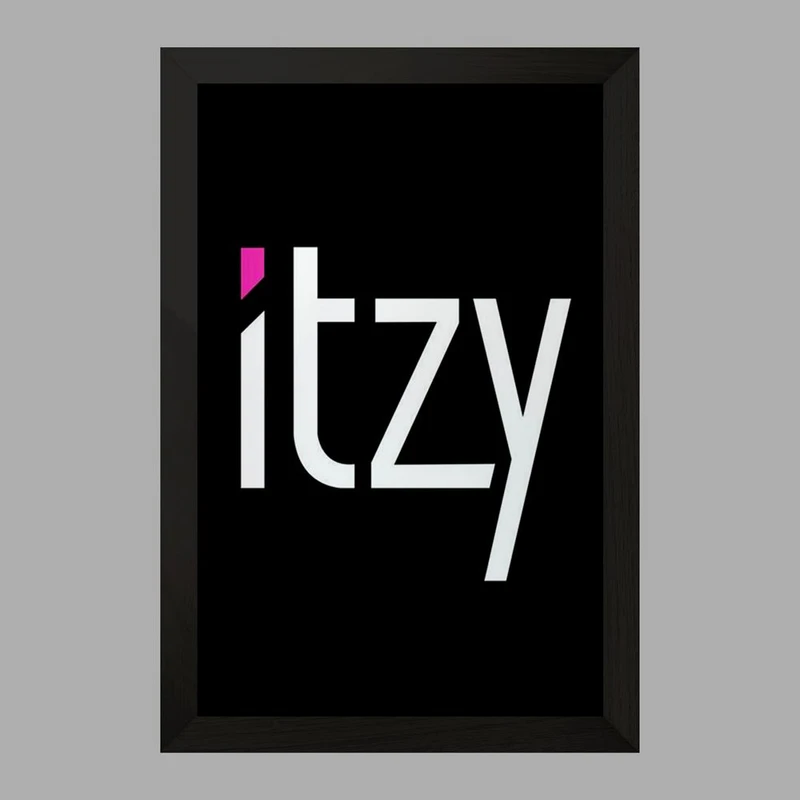 تابلو خندالو مدل گروه ایتزی ITZY  کد 12437