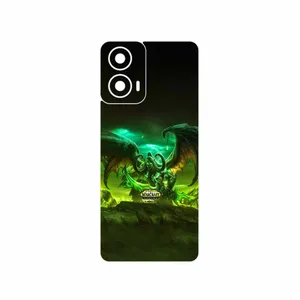MAHOOT Warcraft Game Series Cover Sticker for Motorola Moto G24