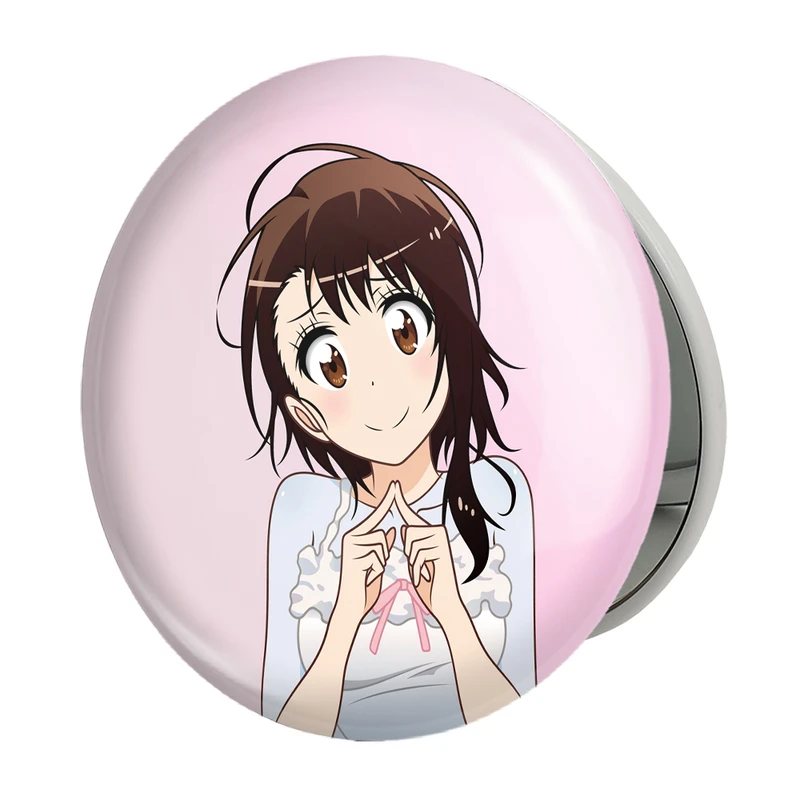 آینه جیبی خندالو طرح اونودرا انیمه عشق دروغین مدل تاشو کد 17167 