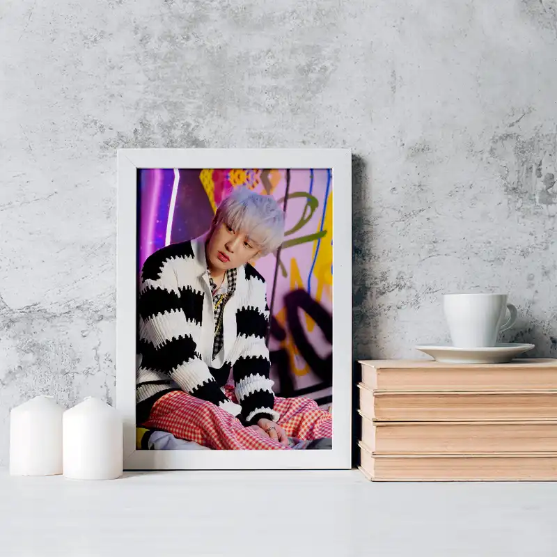 تابلو خندالو مدل چانیول گروه اکسو EXO کد 16836