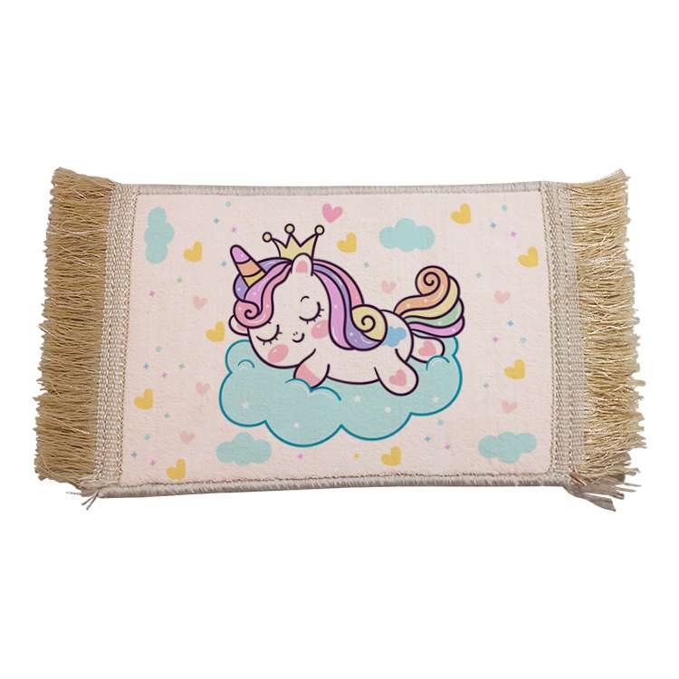 فرش ماشینی دیوارکوب مدل یونیکورن کد 87