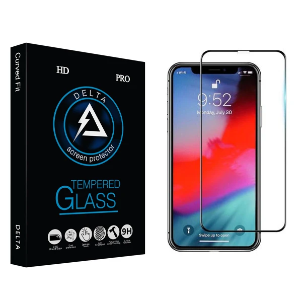 محافظ صفحه نمایش دلتا مدل Fit مناسب برای گوشی موبایل اپل iphone x / xs