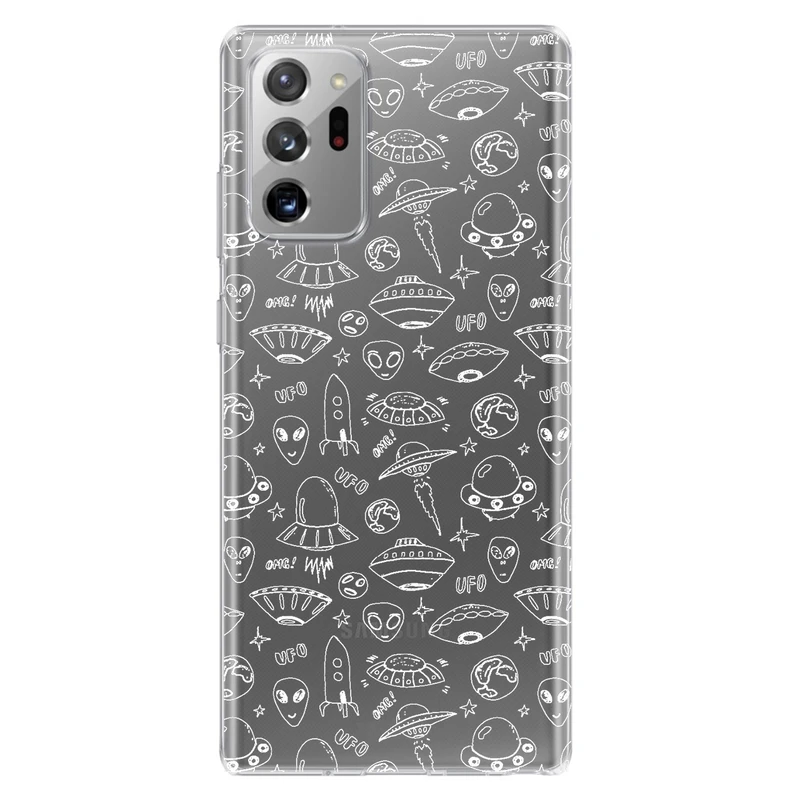 کاور مگافون طرح یوفو مدل C46-W مناسب برای گوشی موبایل سامسونگ Galaxy Note 20 Ultra