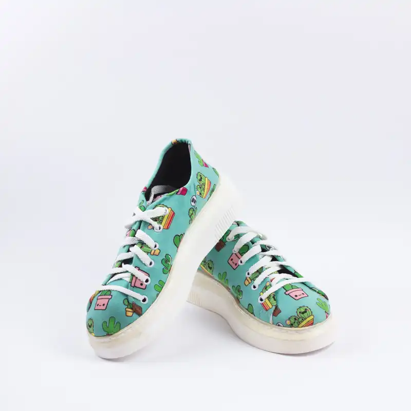 ست کیف و کفش زنانه مدل کاکتوس