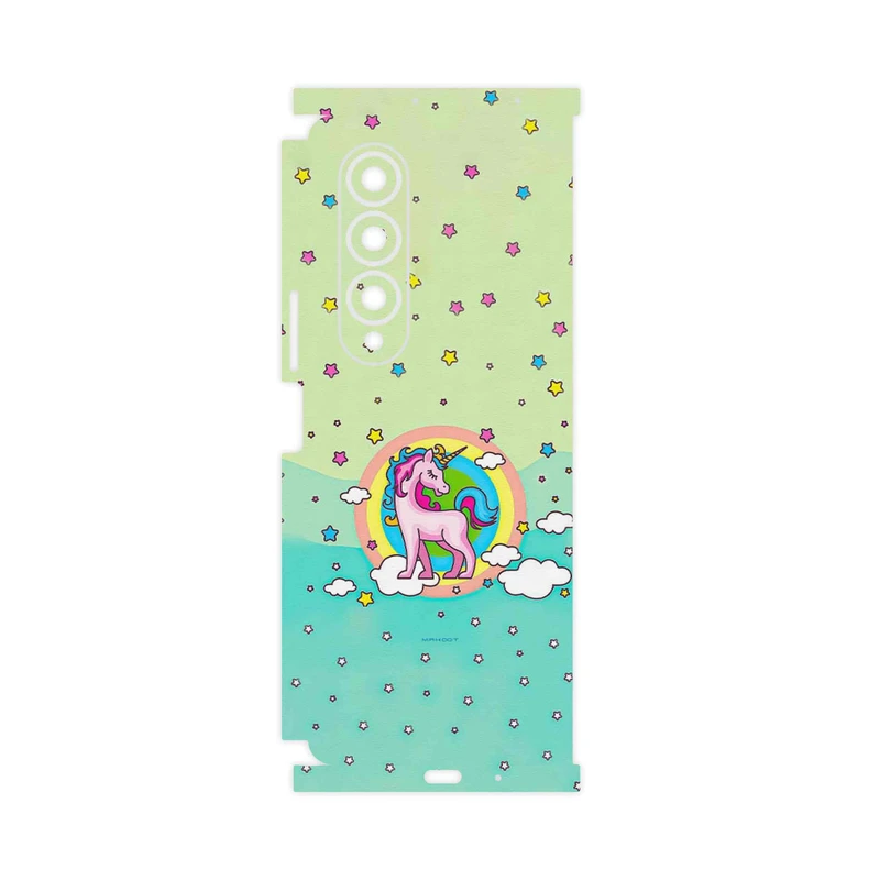 برچسب پوششی ماهوت مدل Rainbow unicorn adventure-FullSkin مناسب برای گوشی موبایل سامسونگ Galaxy Z Fold4