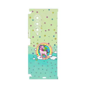 MAHOOT Rainbow unicorn adventure-FullSkin Cover Sticker for Samsung Galaxy Z Fold4