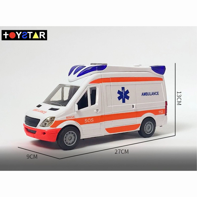ماشین بازی مدل آمبولانس کد AMBULANCE1