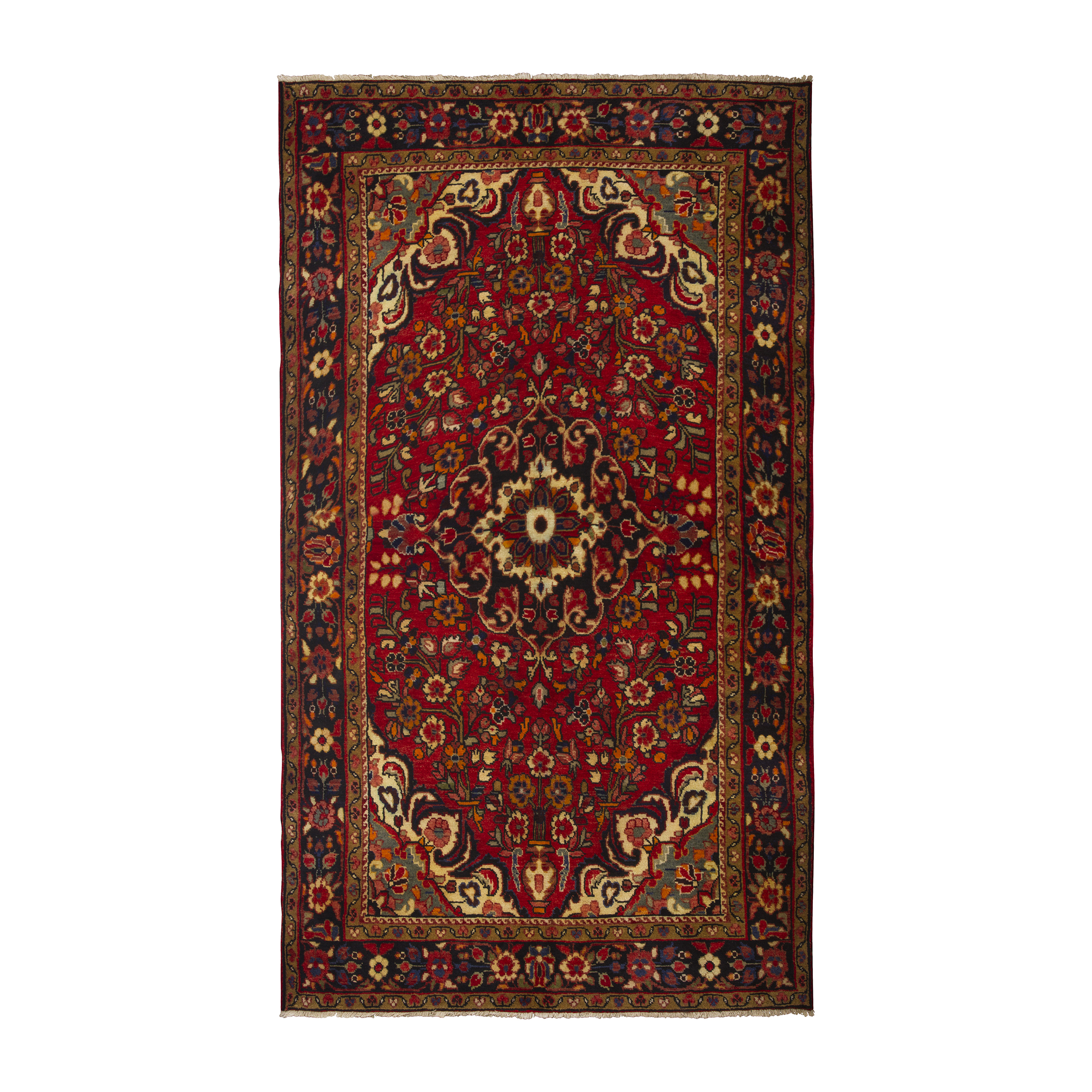 فرش دستباف چهار متری طرح عشایری مدل H1