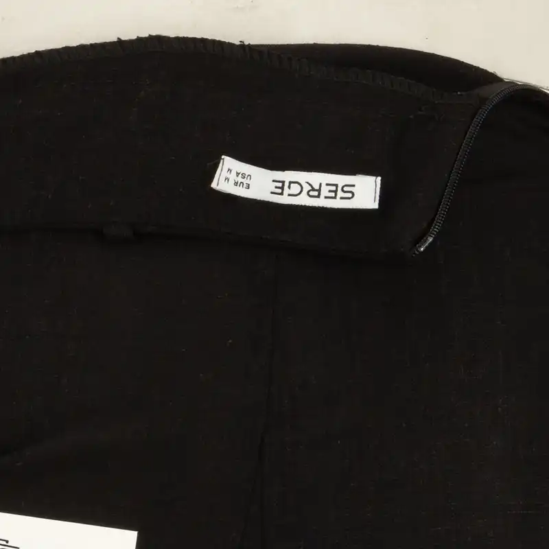 دامن زنانه سرژه مدل 210213 رنگ مشکی