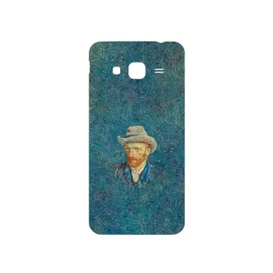 MAHOOT Self portrait with a gray felt hat Cover Sticker for Samsung Galaxy J3 2016
