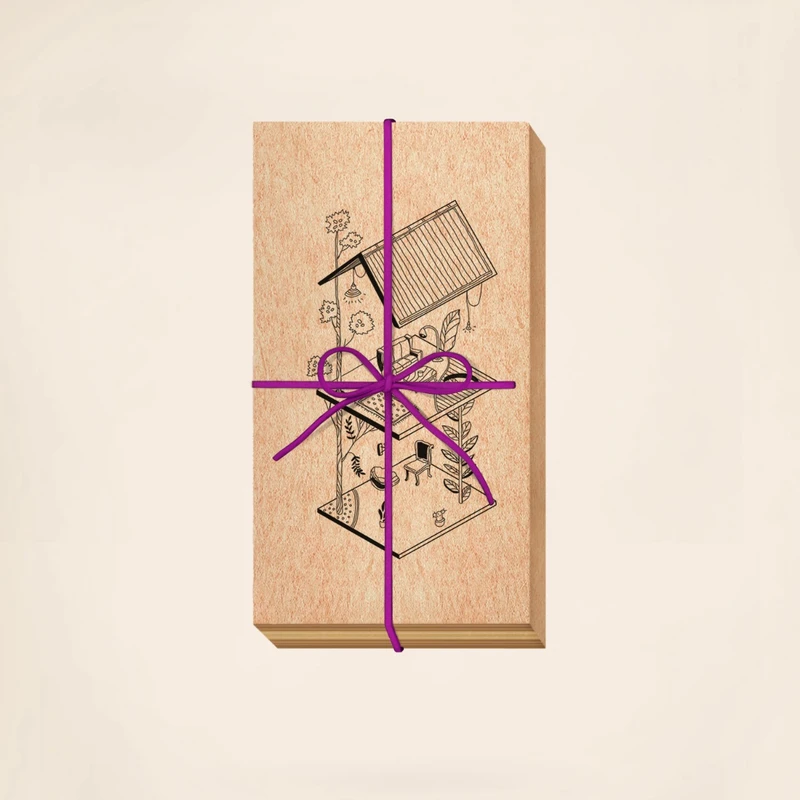 دفترچه یادداشت 120 برگ مریخ مدل Grow up 5035