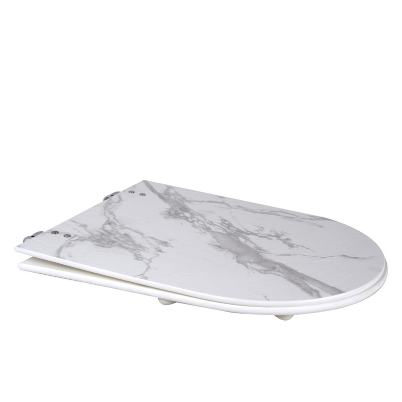 در توالت فرنگی مدل سنگ کوارتز نیم دایره کارینا