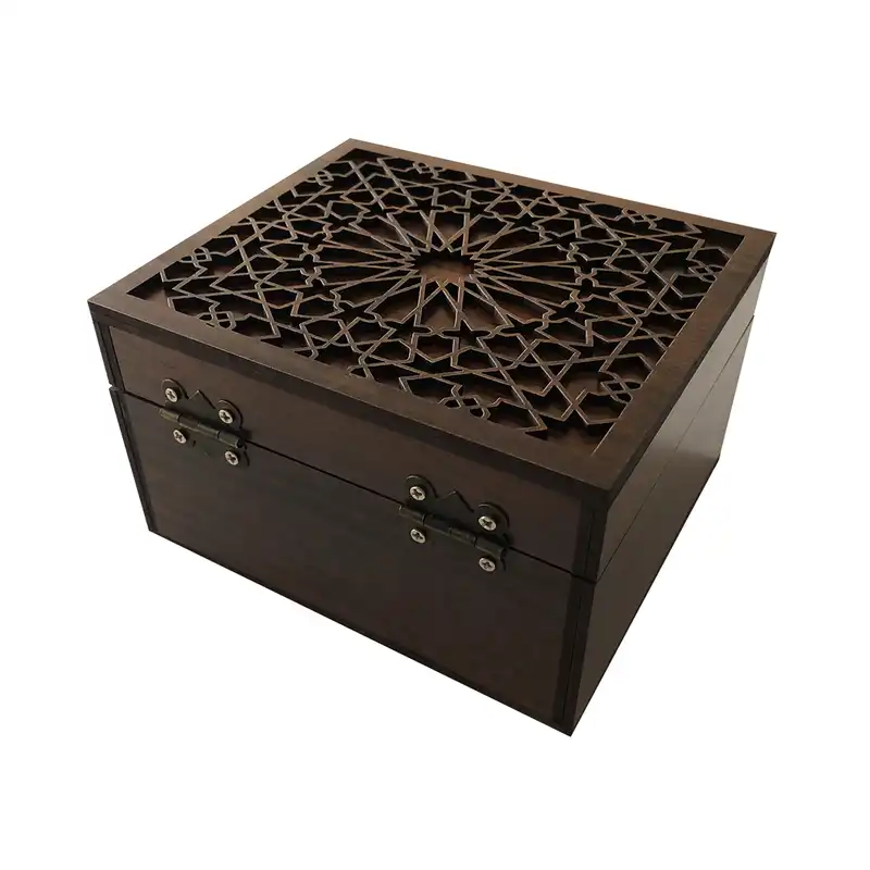 جعبه هدیه چوبی مدل fj3