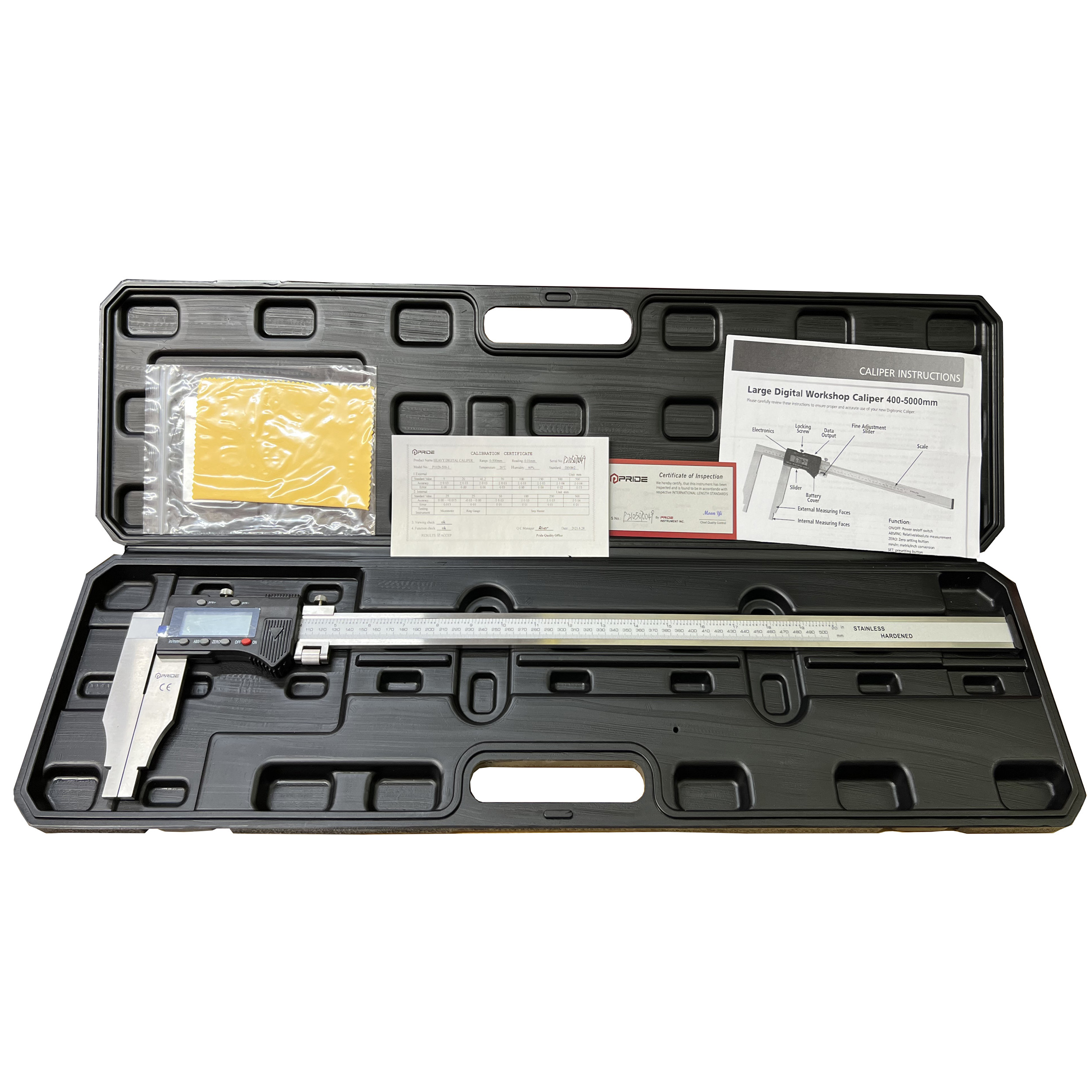 کولیس پراید مدل P1026-500 گستره 0-500 میلیمتر