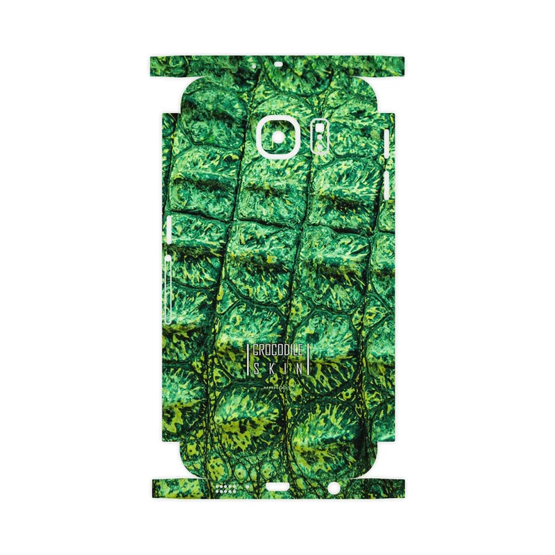 برچسب پوششی ماهوت مدل Crocodile Skin-FullSkin مناسب برای گوشی موبایل سامسونگ Galaxy S6 Edge