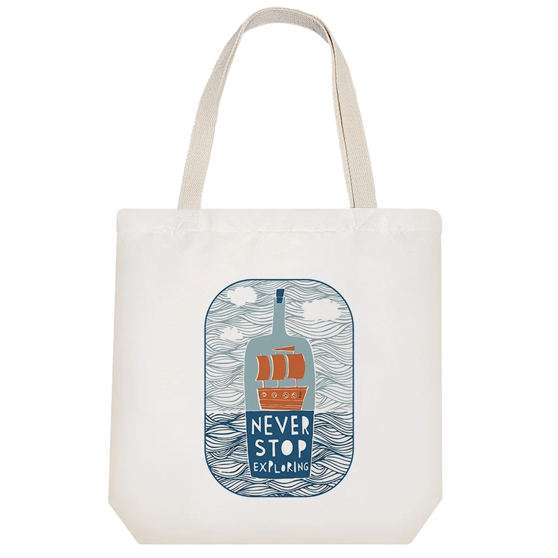 ساک خرید خندالو مدل کاوش رو متوقف نکن کد 10426