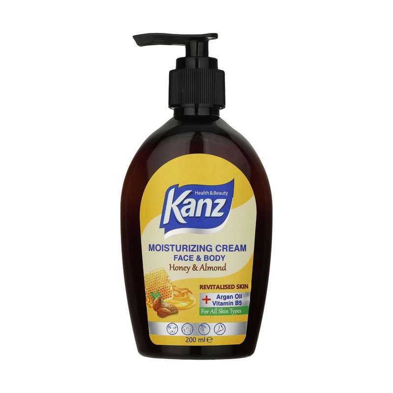 کرم مرطوب کننده کنز مدل Honey and Almond حجم 200 میلی لیتر کرم مرطوب کننده کنز مدل Honey and Almond حجم 200 میلی لیتر