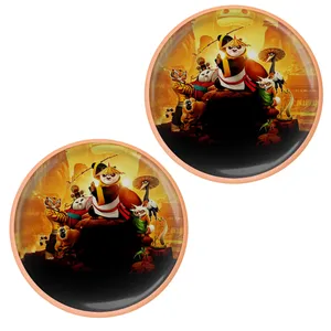 تراش مدل مخزن دار طرح کارتون پاندا کونگ فو کار کد S12701 بسته دو عددی