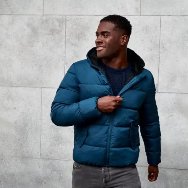 کاپشن مردانه لیورجی مدل KBLU2022