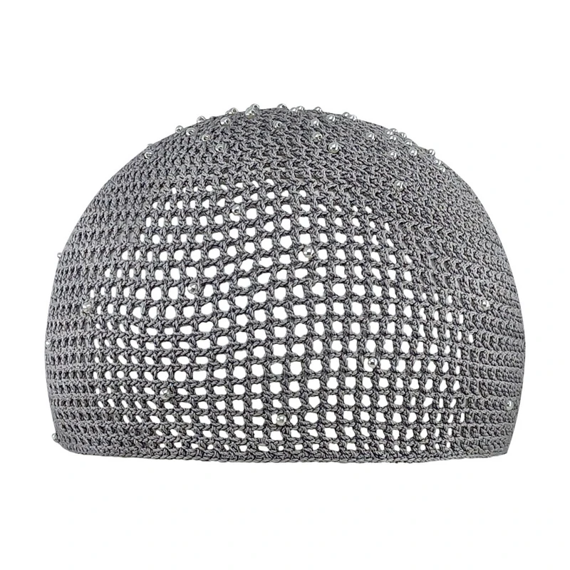 کلاه زنانه مدل مروارید دستبافت کد 0111498