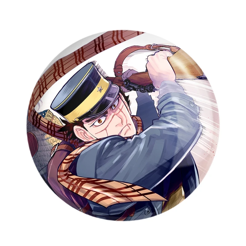 مگنت خندالو مدل سایچی انیمه کامویی طلایی Golden Kamuy کد 23708