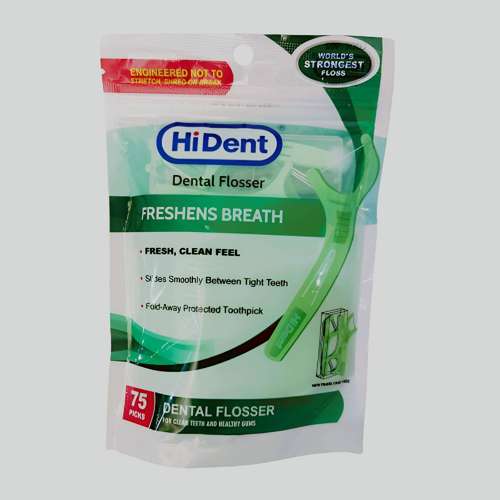 نخ دندان  های دنت کد 902 مدل کماندار بسته 75 عددی