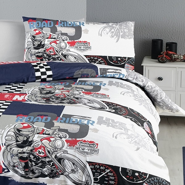 سرویس روتختی فرست چویس مدلLIVE FAST یک نفره چهار تکه