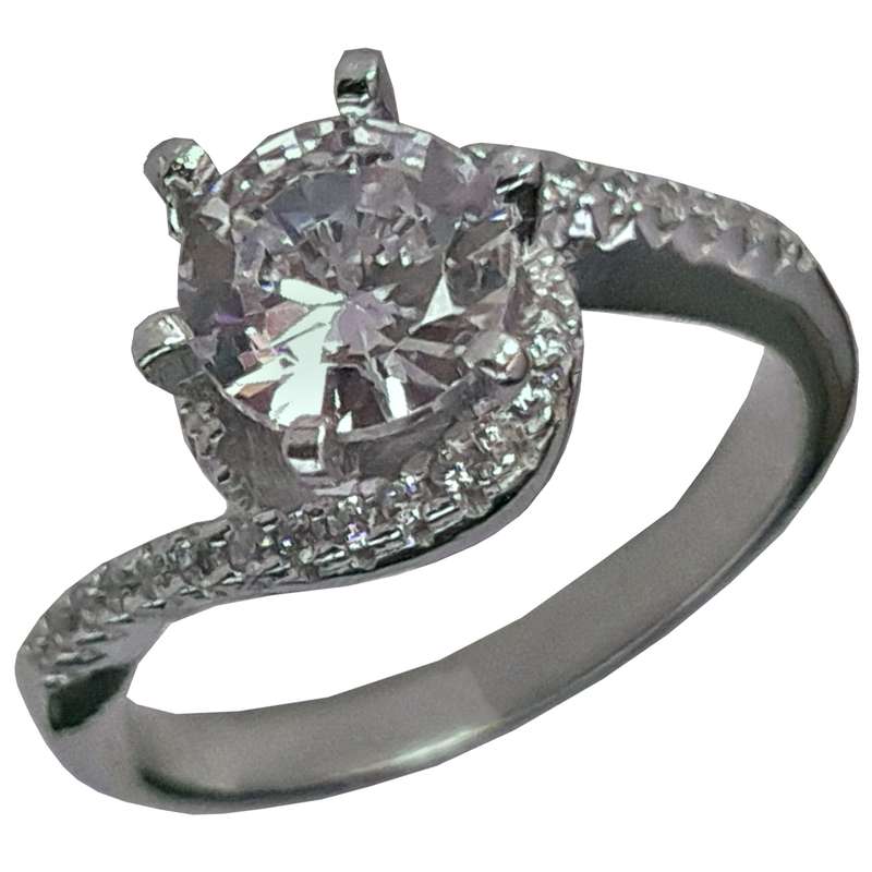 انگشتر نقره زنانه مدل AS-S1004