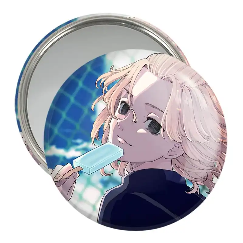 آینه جیبی خندالو مدل مایکی انیمه توکیو ریونجرز  کد 11158