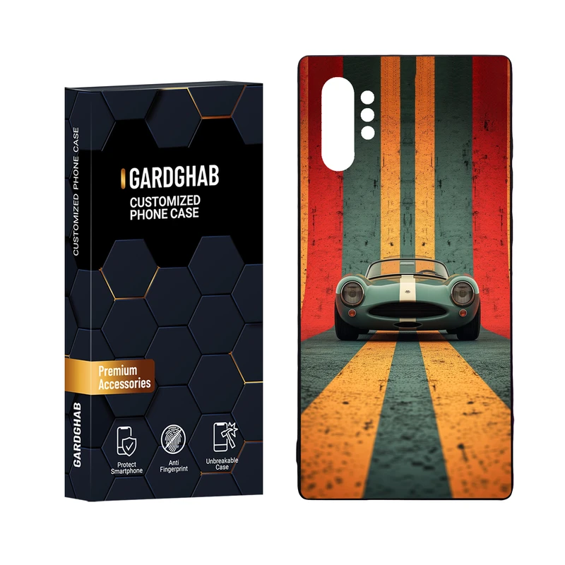 کاور گارد قاب مدل دورژله ای پشت گلس پسرانه مناسب برای گوشی موبایل سامسونگ Galaxy Note 10 Plus