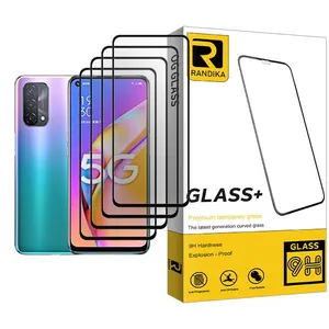 Randika Randika Glass MIX004 Screen Protector For Oppo A93 5G Pack Of 4