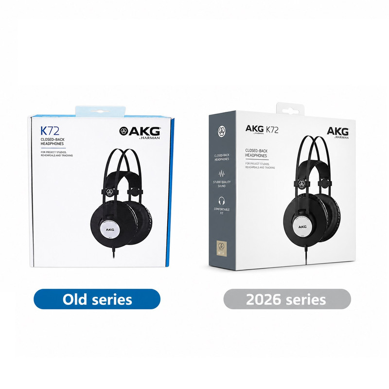 هدفون حرفه ای ای کی جی مدل AKG K72 SERIE 2026