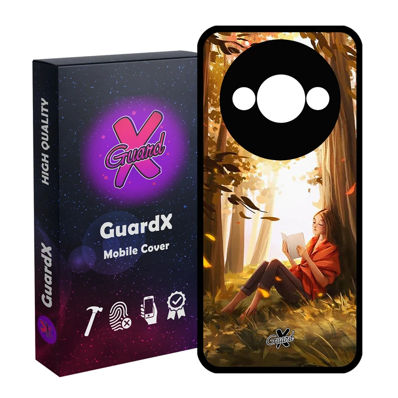 کاور گارد ایکس طرح دختر مدل Glass10276 مناسب برای گوشی موبایل شیائومی Redmi A3 4G/ A3X 4G/ Poco C61