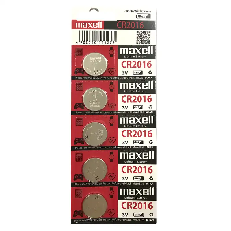 باتری سکه ای مدل CRR-2016 بسته 5 عددی