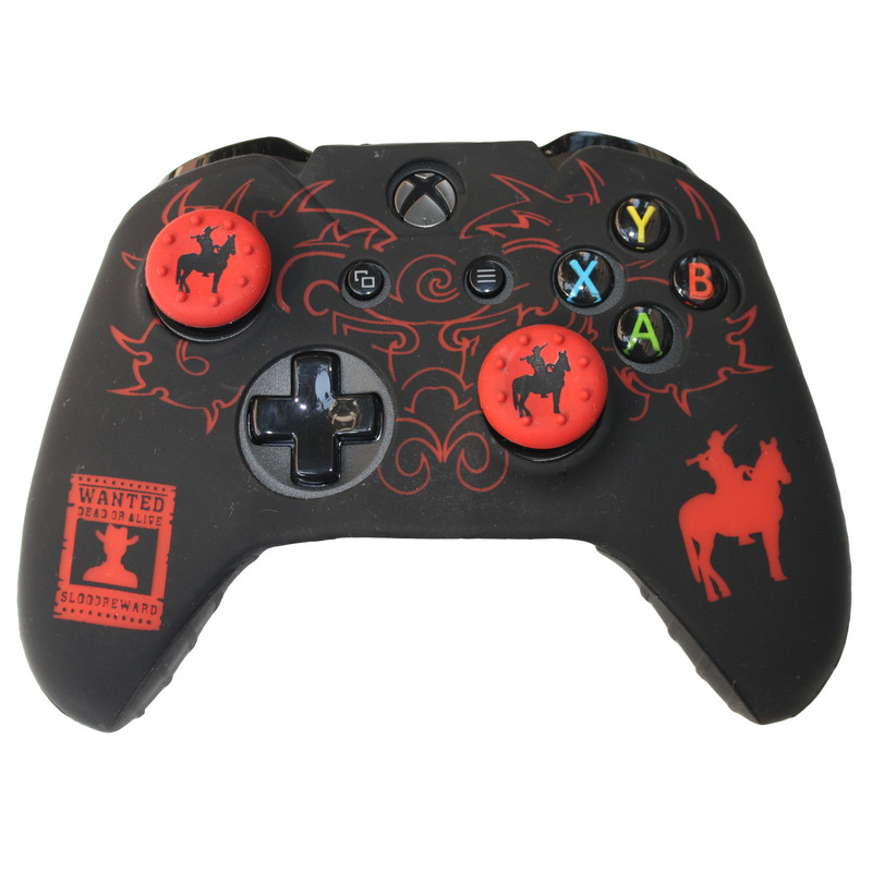 محافظ دسته بازی ایکس باکس وان مدل red dead 2 به همراه روکش آنالوگ