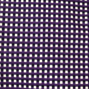 پارچه آشپزخانه عرض 0.9 متر مدل چهارخانه رنگ بنفش