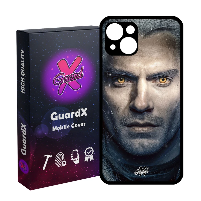 کاور گارد ایکس طرح Witcher مدل Glass10177 مناسب برای گوشی موبایل اپل iPhone 13
