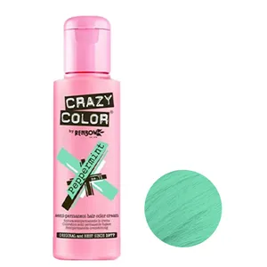 شامپو رنگ مو کریزی کالر مدل 71 رنگ سبز روشن حجم 100 میلی لیتر