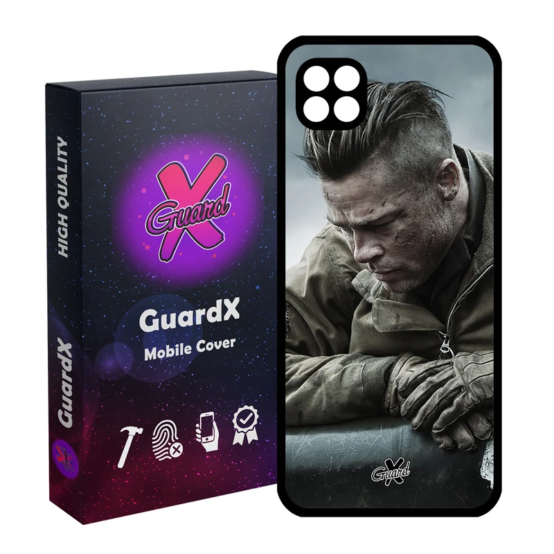 کاور گارد ایکس طرح Brad Pitt مدل Glass10134 مناسب برای گوشی موبایل سامسونگ Galaxy A22 5G