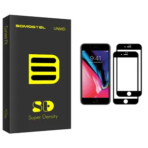 Somastel SD Glass Screen Protector For Apple iPhone SE 2020 Pack Of 2